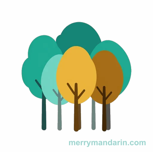 A group of trees forming a forest