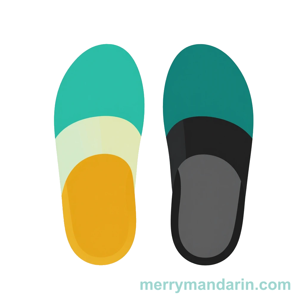 Illustration of hiking shoes, the Chinese word 登山鞋 (dēngshān xié)
