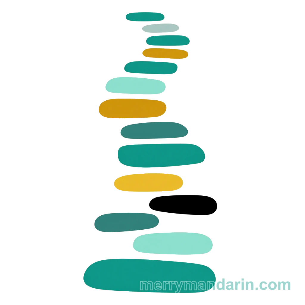 Illustration of a path, the Chinese word 小路 (xiǎolù)