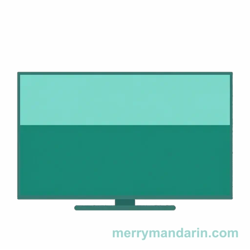 Illustration of a television, the Chinese word 电视 (diànshì)