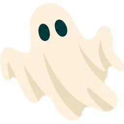 Friendly white sheet ghost